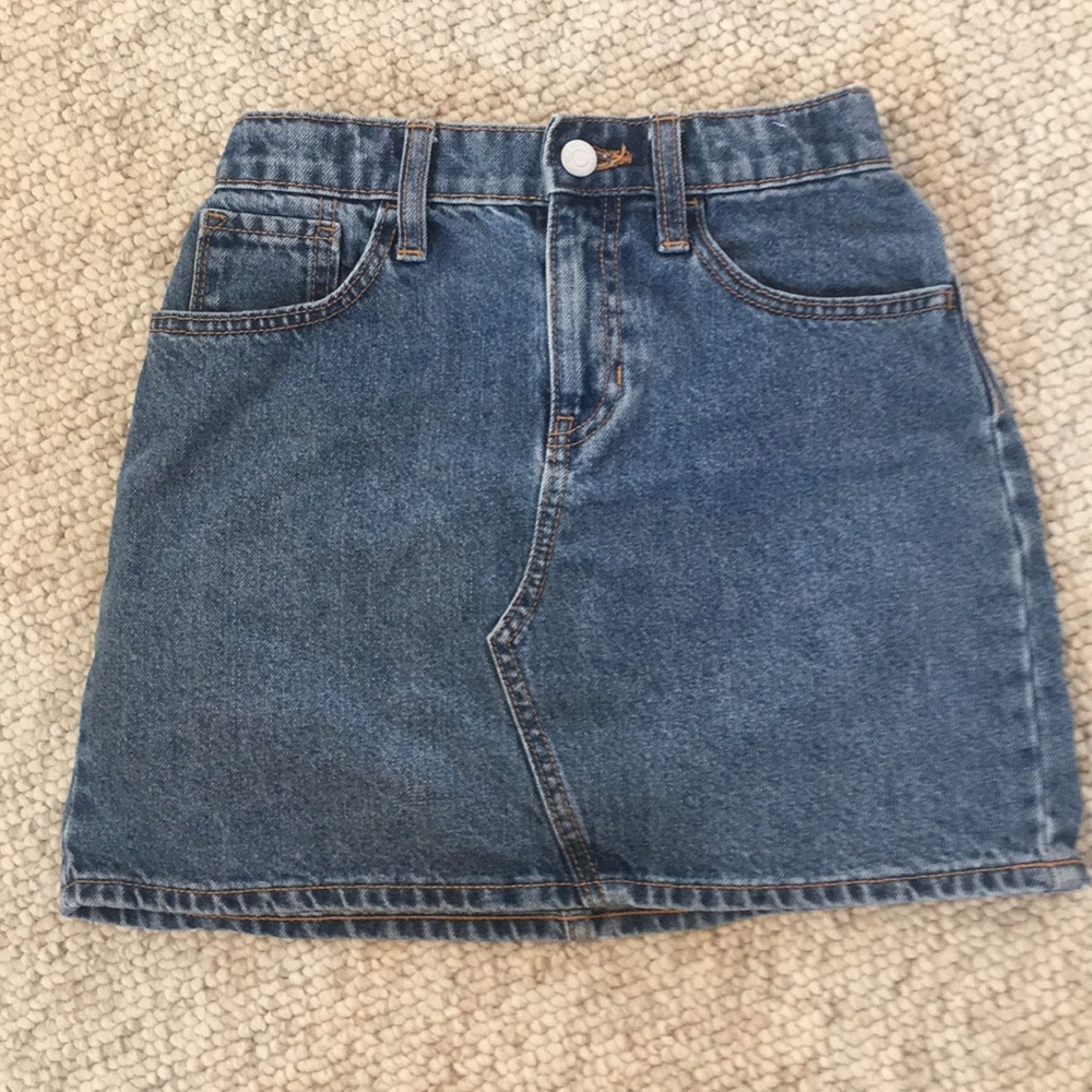 Old Navy Jean Skirt, girl size L (10-12)